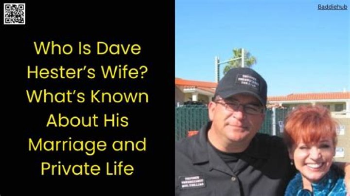 All About Dave Hester's Married Life