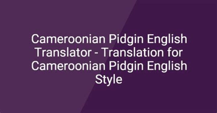 Beginner's Guide to Cameroonian Pidgin: Learn Cameroonian Piddy