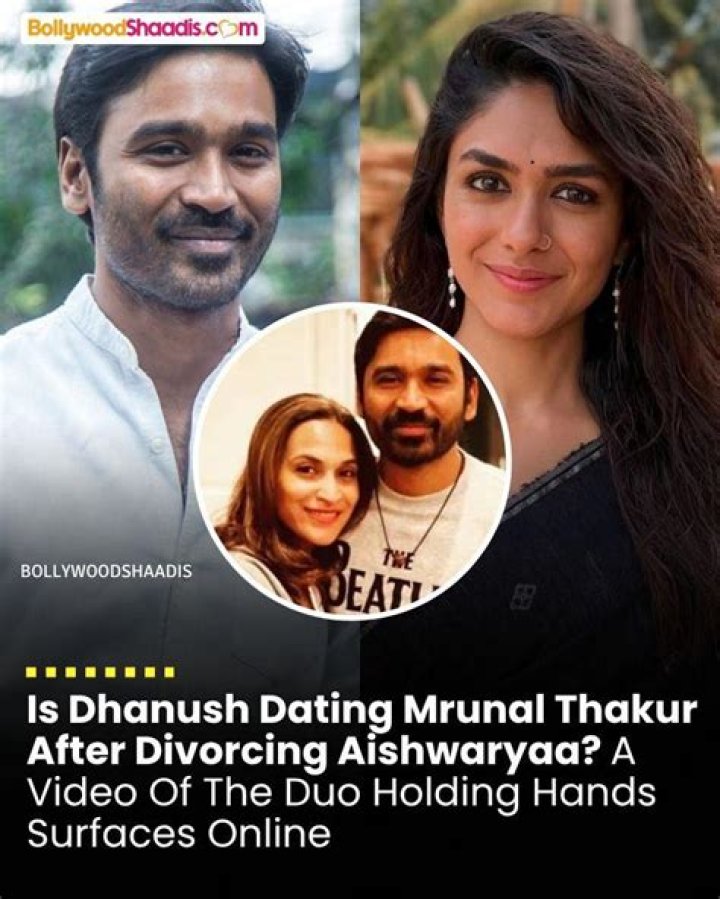 Dhanush's Romantic Journey: Who is His Girlfriend?