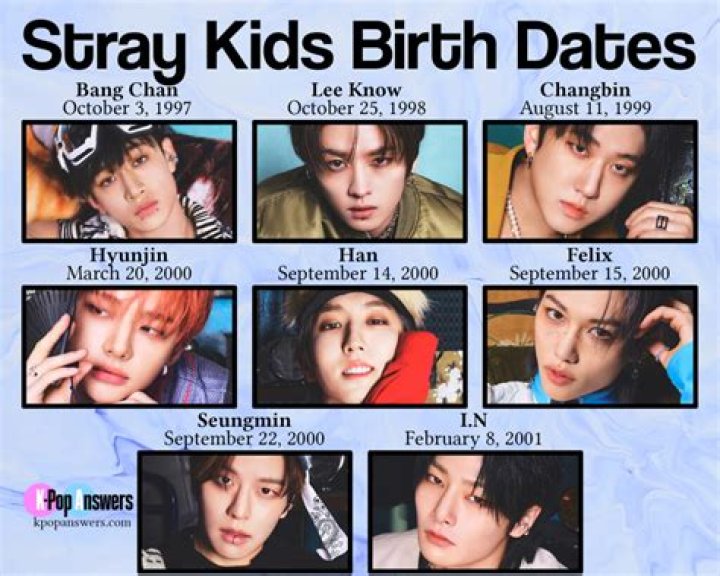 The Definitive Guide to Stray Kids Members' Ages: From Oldest to Youngest