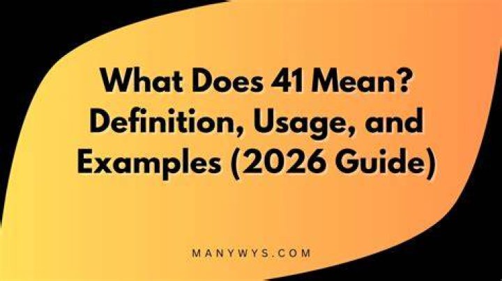 Ultimate Guide to "41 68": Definition and Examples